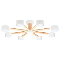 Потолочная люстра 73 см, Arte Lamp TENDA A1624PL-8WH, белый