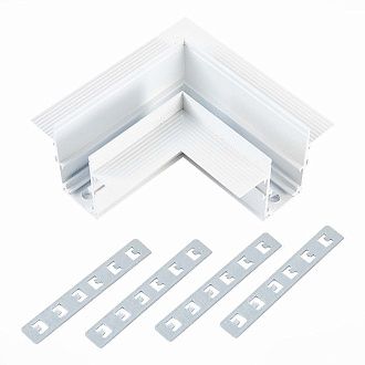 Коннектор 10*10*4,7 см, ST-Luce Track White magnet in ГКЛ 12мм ST1007.529.12, белый