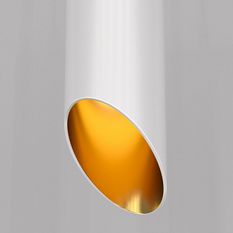 Светильник 6 см, Maytoni Pendant Lipari P044PL-01-40GU10-W, белый-золото