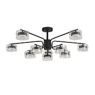 Светильник потолочный *98*29-29 см, 10*GX53 LED*7W, Lumion Natalina LUM8349/10C, черный