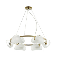 Люстра 70*124 см, 6*E14 Lumion Fioro 6571/6 медный