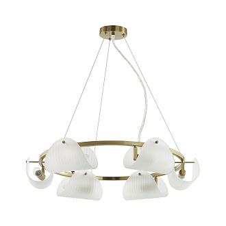 Люстра 70*124 см, 6*E14 Lumion Fioro 6571/6 медный