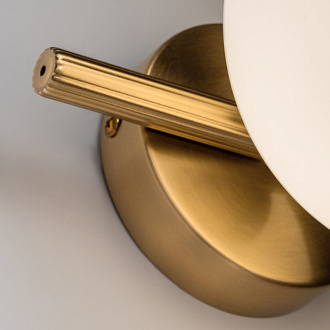 Бра 18 см, Freya FR5259WL-01BS, латунь