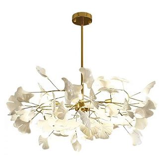 Люстра 60*60*30 см, 6*G9 Gerhort G31308/6GD+WT, Белый;Белый, золотой