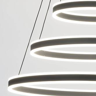 Люстра 80*120 см LED*195 W, 3000 / 5500 К Citilux Дуэт Черный CL719681