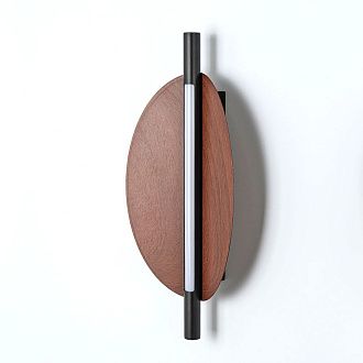 Настенный светильник 40 см, 8W, 4200K, MODESTYLE MS.1221.410, черный