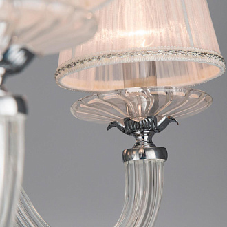 Люстра подвесная Citilux Медея CL436151,  диаметр 62 см, хром