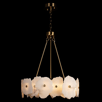 Подвесной светильник 60*22 см, 1*LED*45W 3000K LOFT IT Alicante 10248/600 медный цвет, цвет мрамора