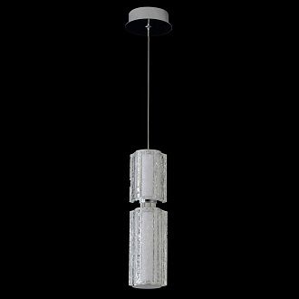 Светильник подвесной *7,5*27,5-57- 207 см, *LED*23W, 4000K, Crystal Lux Antique ANTIQUE SP23W LED CHROME, Хром
