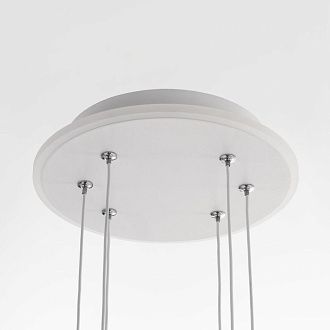 Люстра подвесная с пультом 120*13/120 см, LED 110W 3000-5500K Citilux Trent CL203730 белый