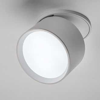 Спот *8*-4,8 см, *LED*9W, 3000/4000/6000K, Lightstar Acuto 215806, белый, вр 7,2 см