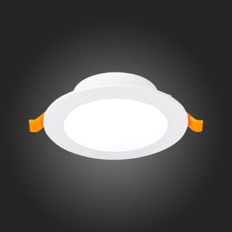 Встраиваемый светильник 12 см, 8W 4000K ST LUCE ST210.548.08 Белый, вр 9,5 см