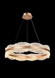 Светильник 8858-600, D600*H150 LED, 70W, 3000/4000/6000K, Alva Donna, шампань