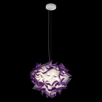 Подвесной светильник 42 см, Loft IT Clizia 10593/420 Purple, белый
