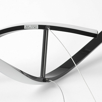 Линейно-подвесной светильник 100*18*150 см, 2*LED*20W 4000K черный Lussole Bradford LSP-7163