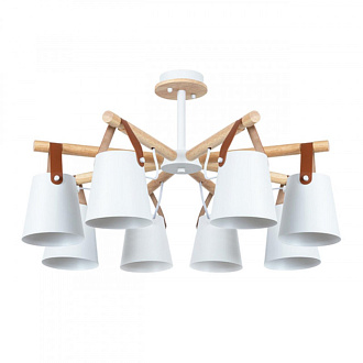 Светильник 66 см, Arte Lamp Thomas A7032PL-8WH, белый