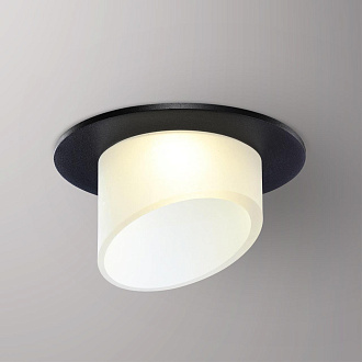 Светильник 10 см, NovoTech LIRIO 370896, черный, вр 7 см