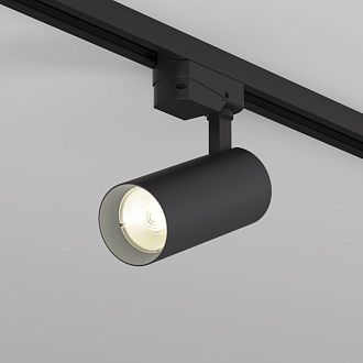 Трековый однофазный светильник 6 см, 15W, 3000K, Denkirs Solid Koper DK6451-BK, черный