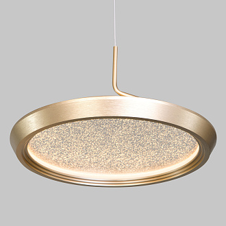 Подвесной светильник 65*65*200 см, LED*75W, 3000K, Eurosvet Crespella 90034/6, золото, a069295