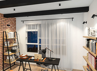 Светильник 5*5 см, GU10 50W, Denkirs DK2050-BK черный