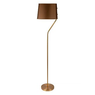 Торшер 160 см, Loft IT Hilton 10527F Brass, латунь