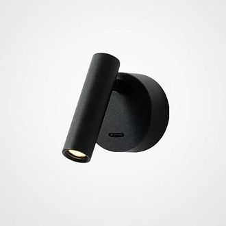 Бра RUN Black 2,9*2,9*11 см, 1*LED*3W, 3000K, ImperiumLoft run01, Чёрный
