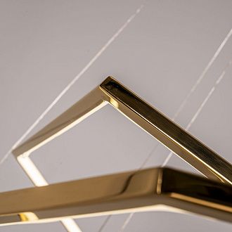 Подвесная люстра Vesanto Cameron Design House D100+120+150 **200 см, 3*LED*77W, 4000K, ImperiumLoft 40.2477, Золотистый