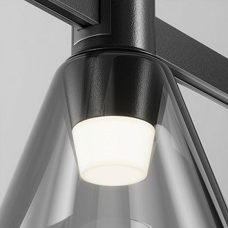 Трековый светильник Bianca Flarity 4000K 3Вт 120°, 10,2 см, LED*3W, Maytoni TR147-1-3W4K-B, Черный