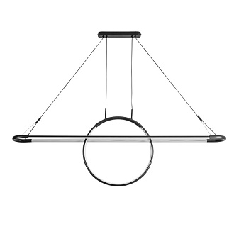 Подвесная люстра 120*120*150 см, 696W, Favourite Spillet 4587-12P черный