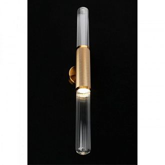 Бра 12*10*74 см, 2*GU10, 7W, Aployt Brynia APL.307.21.02, бронзовый