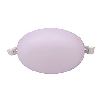 Светильник встраиваемый 10*1,6 см, вр 7 см, *LED*10W, 3000K, Mantra Algarve MAN8679, белый
