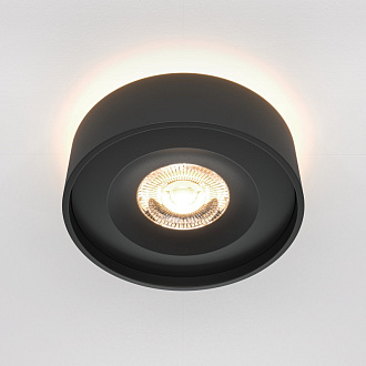 Встраиваемый светильник LED*11W*4000К  Maytoni Technical Planet, Черный DL035-2-L6B4K