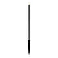 Садово-парковый светильник 1*42,6 см, LED, 1W, 3000К, Maytoni SPEAR O441FL-L1GF3K серый