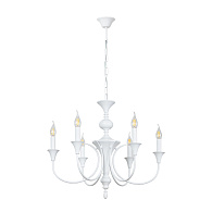 Люстра 53*66 см, 6*E14, 40W, Arte Lamp Collinetta A4094LM-6WH, Белый