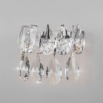 Бра с хрусталем 27*17,5*19 см, *LED, 8W, 3000;4000;6000 Bogate's Marvel 437/1, хром