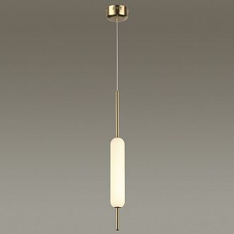 Светильник подвесной Odeon Light Reeds 4794/12L, 12W LED, 4000K, бронза
