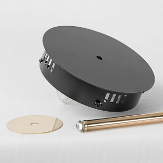 Люстра потолочная 60*60 см, 1*LED*60W 4000K Lussole Torrance LSP-7168 блестящее золото