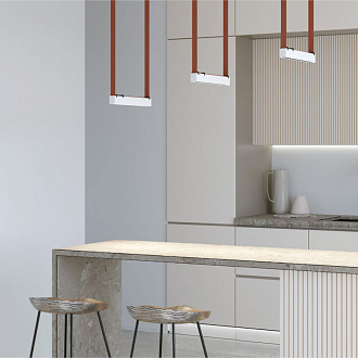 Светильник на шине 32,3*4*4,5 см, LED * 12W, 4000K, Denkirs Belty Grill DK5570-WB, белый