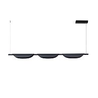 Светильник подвесной 8*127*130 см, LED *18W, 4000K  К, Lumion Joel 6548/18L, чёрный