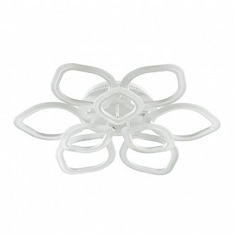 Люстра с пультом Lumion ARIEL 3770/99CL белый, диаметр 76 см