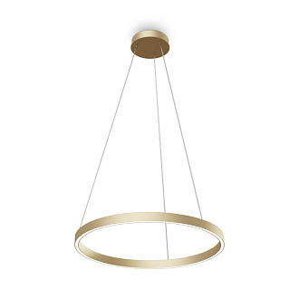 Подвесной светильник 60*127,5 см, LED, 36W, 2600К-3500К, Maytoni Rim MOD058PL-L32BSK латунный