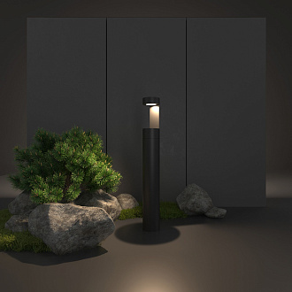 Ландшафтный светодиодный светильник Nimbus IP54 35126/F черный Elektrostandard