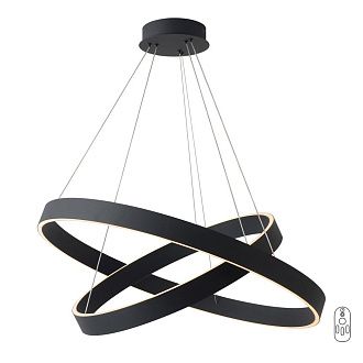Люстра *60*5-155 см, *LED*123W, 3000-6000K, Crystal Lux Tron TRON SP123W LED BLACK, Черный