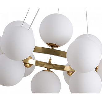 Люстра 73 см, 12*Е14, 25 м2 Kink Light Сида 07508-12,20 бронза