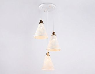 Светильник подвесной 36*18*80 см, E27 W, К, белый, золото Ambrella Traditional Loft TR8433