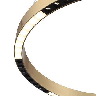 Подвесной светильник *40*-120 см, 1*LED, 25W, 4000K, ST-Luce Parilla SL6238.323.01, латунный