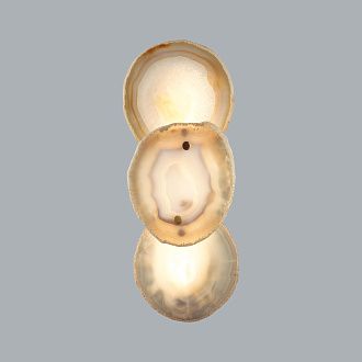 Бра 12*31 см, 1*LED*10W, 3000К, 718lm Odeon Light Agate 7065/10WL, бронзовый