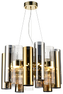 Светильник подвесной Wertmark Franka WE162.15.303, 60*60 см, золото