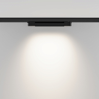 Трековый трехфазный светильник 38 см, 10W, 4000K, Maytoni Basis TR196-3-10W4K-B, черный
