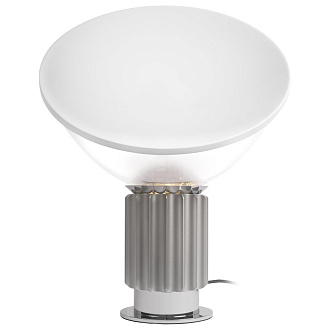 Настольная лампа 37*49 см, 1*E27*40W LOFT IT Taccia 10294/S Silver серебро, хром